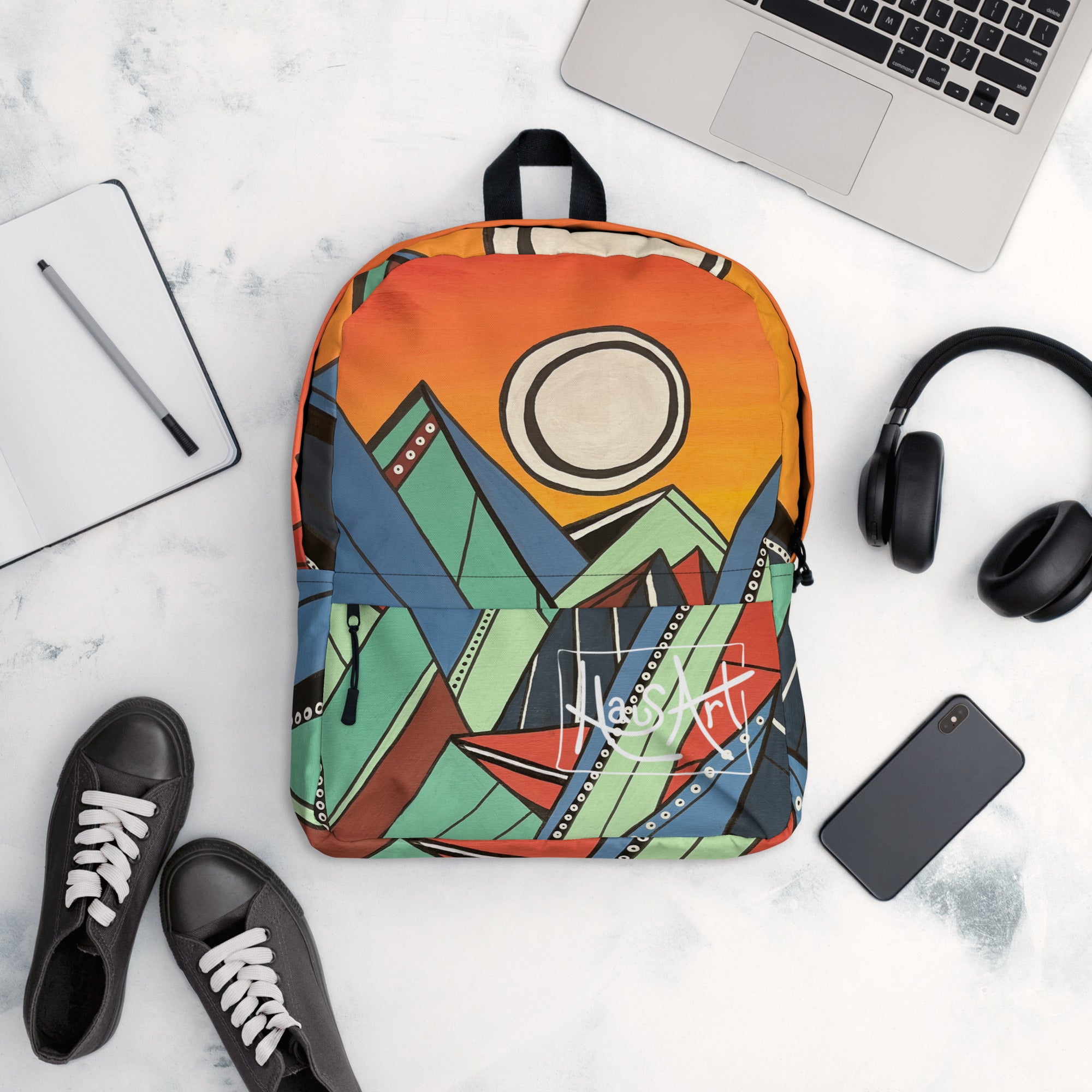 Cotton SR Multi Artwork Colorado Backpack CCAD student main image 3