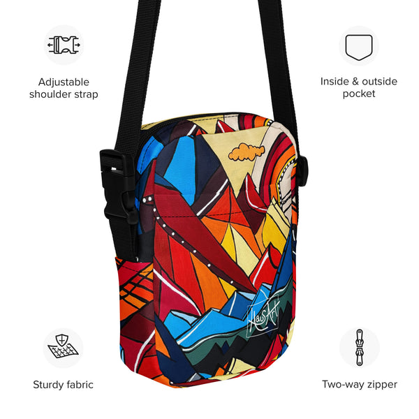 Utility Crossbody Bag-HausArt-Salida-Colorado-Custom-Mountain-Apparel