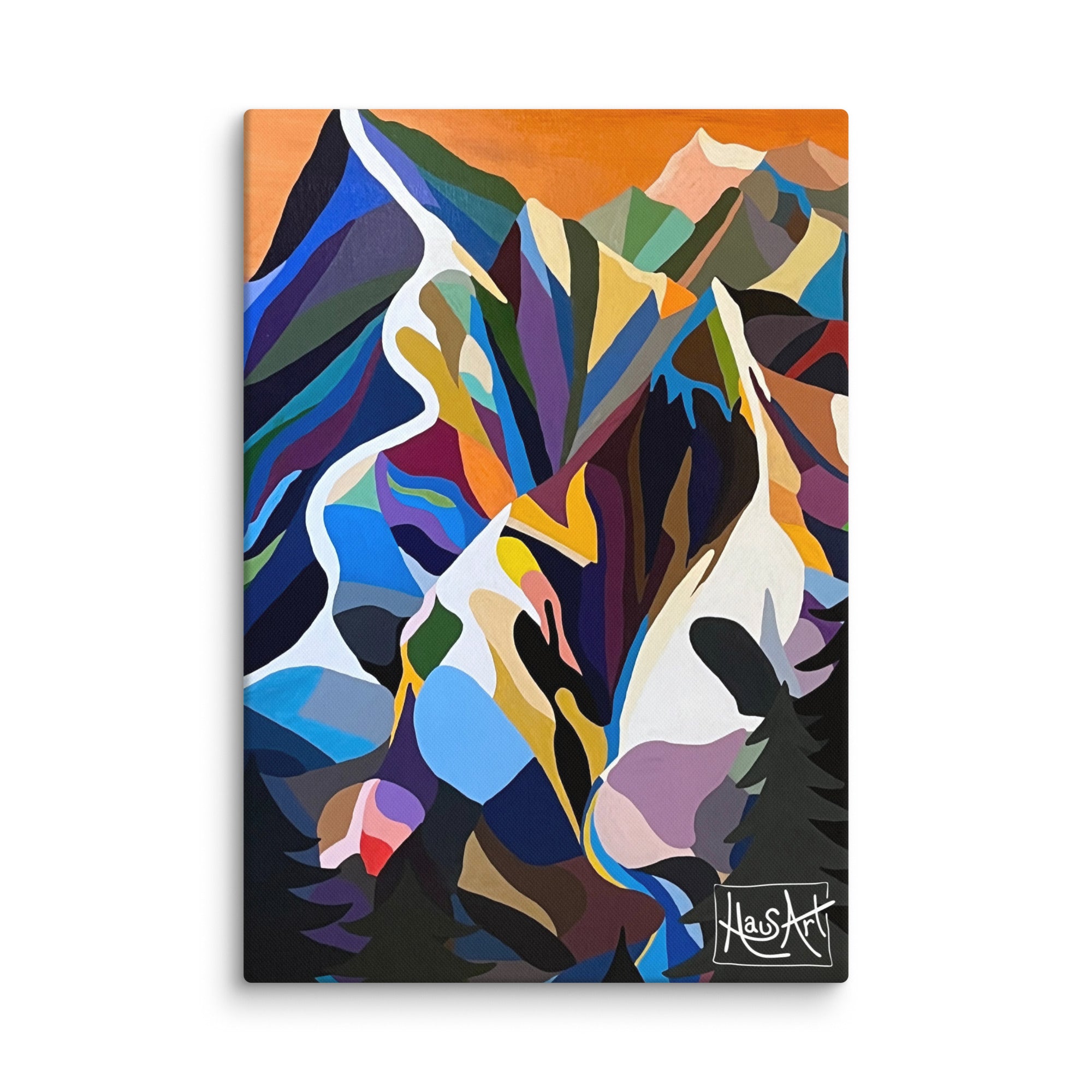Canvas Mountain Wall Art Print-18″×26″-HausArt-Salida-Colorado-Custom-Mountain-Wall-Art